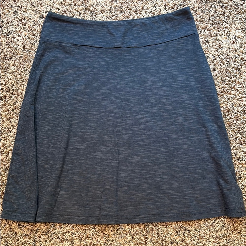 Columbia Gray A-Line Knee-Length Athletic Skirt